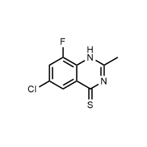 6-Chloro-8-fluoro-2-methylquinazoline-4(1H)-thione|CS-1088743