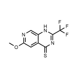 6-Methoxy-2-(trifluoromethyl)pyrido[3,4-d]pyrimidine-4(1H)-thione|CS-1088746