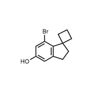7'-Bromo-2',3'-dihydrospiro[cyclobutane-1,1'-inden]-5'-ol|CS-1088908
