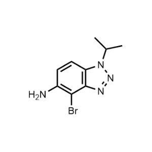 4-Bromo-1-isopropyl-1H-benzo[d][1,2,3]triazol-5-amine|CS-1088949