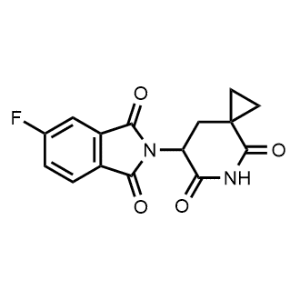 2-(4,6-Dioxo-5-azaspiro[2.5]octan-7-yl)-5-fluoroisoindoline-1,3-dione|CS-1089057