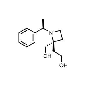 2-((S)-2-(Hydroxymethyl)-1-((R)-1-phenylethyl)azetidin-2-yl)ethan-1-ol|CS-1089243