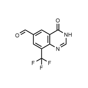 4-Oxo-8-(trifluoromethyl)-3,4-dihydroquinazoline-6-carbaldehyde|CS-1089264