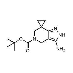 Tert-butyl 3'-amino-2',4'-dihydrospiro[cyclopropane-1,7'-pyrazolo[4,3-c]pyridine]-5'(6'H)-carboxylate|CS-1089303