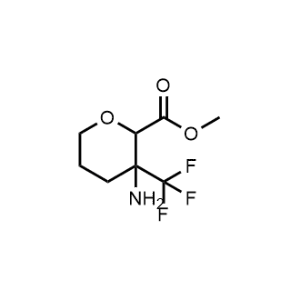 Methyl 3-amino-3-(trifluoromethyl)tetrahydro-2H-pyran-2-carboxylate|CS-1089456