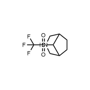 8-((Trifluoromethyl)sulfonyl)-3-azabicyclo[3.2.1]octane|CS-1089502