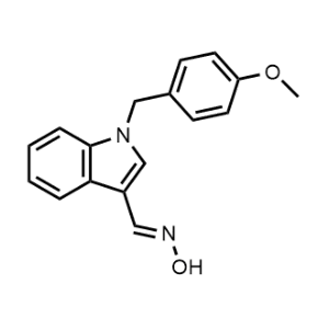 1-(4-Methoxybenzyl)-1H-indole-3-carbaldehyde oxime|CS-1089521