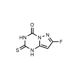 7-Fluoro-2-thioxo-2,3-dihydropyrazolo[1,5-a][1,3,5]triazin-4(1H)-one|CS-1089555