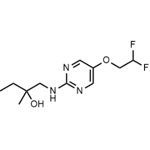1-((5-(2,2-Difluoroethoxy)pyrimidin-2-yl)amino)-2-methylbutan-2-ol|CS-1089582