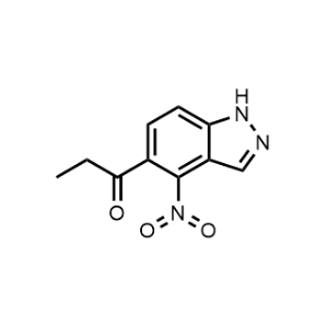 1-(4-Nitro-1H-indazol-5-yl)propan-1-one|CS-1089686