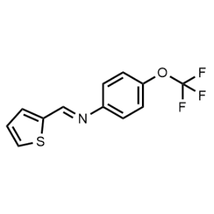 1-(Thiophen-2-yl)-N-(4-(trifluoromethoxy)phenyl)methanimine|CS-1089688