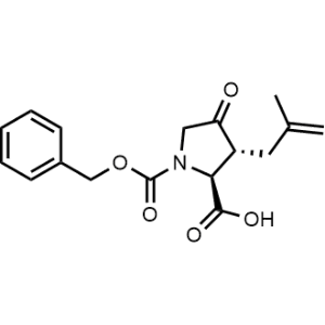 (2S,3R)-1-((Benzyloxy)carbonyl)-3-(2-methylallyl)-4-oxopyrrolidine-2-carboxylic acid|CS-1089708