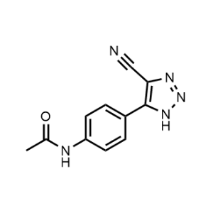 N-(4-(4-Cyano-1H-1,2,3-triazol-5-yl)phenyl)acetamide|CS-1089801