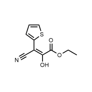 Ethyl 3-cyano-2-hydroxy-3-(thiophen-2-yl)acrylate|CS-1089892