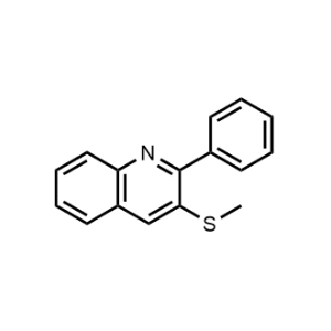 3-(Methylthio)-2-phenylquinoline|CS-1089931