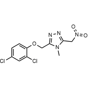 3-((2,4-Dichlorophenoxy)methyl)-4-methyl-5-(nitromethyl)-4H-1,2,4-triazole|CS-1089948