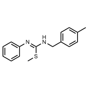 Methyl N-(4-methylbenzyl)-N'-phenylcarbamimidothioate|CS-1089953