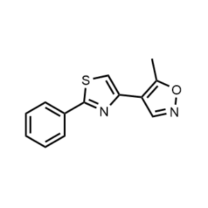 5-Methyl-4-(2-phenylthiazol-4-yl)isoxazole|CS-1090038