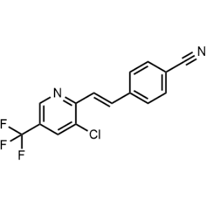 4-(2-(3-Chloro-5-(trifluoromethyl)pyridin-2-yl)vinyl)benzonitrile|CS-1090044