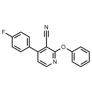 4-(4-Fluorophenyl)-2-phenoxynicotinonitrile|CS-1090099