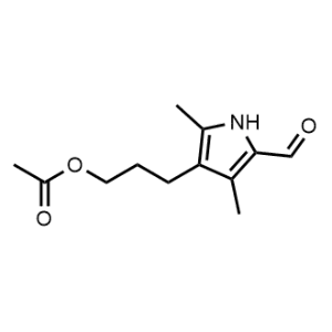 3-(5-Formyl-2,4-dimethyl-1H-pyrrol-3-yl)propyl acetate|CS-1090223