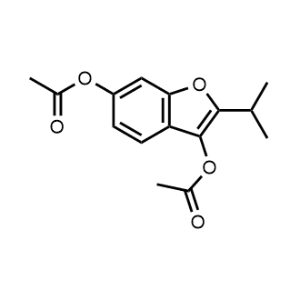 2-Isopropylbenzofuran-3,6-diyl diacetate|CS-1090300