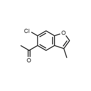 1-(6-Chloro-3-methylbenzofuran-5-yl)ethan-1-one|CS-1090329