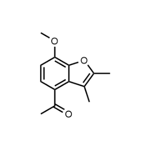 1-(7-Methoxy-2,3-dimethylbenzofuran-4-yl)ethan-1-one|CS-1090511