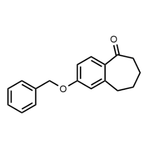 2-(Benzyloxy)-6,7,8,9-tetrahydro-5H-benzo[7]annulen-5-one|CS-1090576
