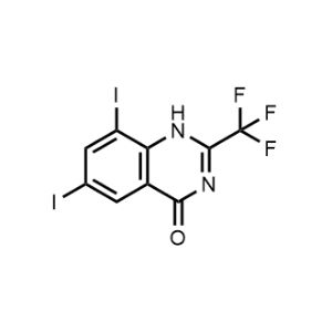 6,8-Diiodo-2-(trifluoromethyl)quinazolin-4(1H)-one|CS-1090601