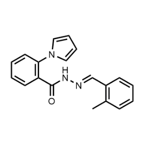 N'-(2-Methylbenzylidene)-2-(1H-pyrrol-1-yl)benzohydrazide|CS-1090644