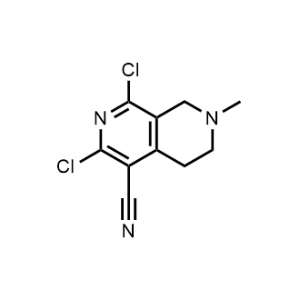 1,3-Dichloro-7-methyl-5,6,7,8-tetrahydro-2,7-naphthyridine-4-carbonitrile|CS-1090839
