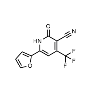 6-(Furan-2-yl)-2-oxo-4-(trifluoromethyl)-1,2-dihydropyridine-3-carbonitrile|CS-1090847