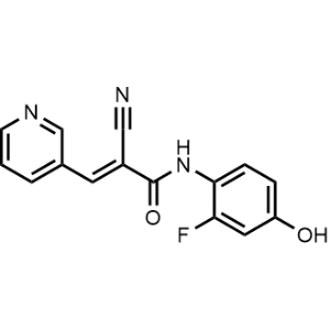 2-Cyano-N-(2-fluoro-4-hydroxyphenyl)-3-(pyridin-3-yl)acrylamide|CS-1091104