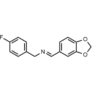 1-(Benzo[d][1,3]dioxol-5-yl)-N-(4-fluorobenzyl)methanimine|CS-1091110