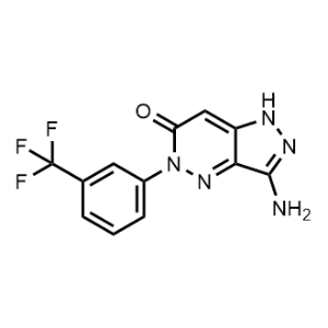 3-Amino-5-(3-(trifluoromethyl)phenyl)-1,5-dihydro-6H-pyrazolo[4,3-c]pyridazin-6-one|CS-1091192