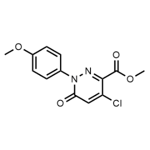 Methyl 4-chloro-1-(4-methoxyphenyl)-6-oxo-1,6-dihydropyridazine-3-carboxylate|CS-1091220