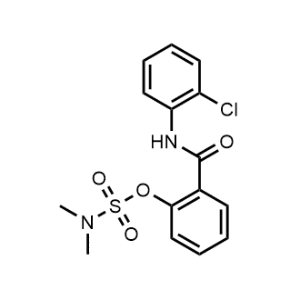2-((2-Chlorophenyl)carbamoyl)phenyl dimethylsulfamate|CS-1091378