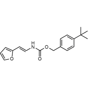4-(Tert-butyl)benzyl (2-(furan-2-yl)vinyl)carbamate|CS-1091446