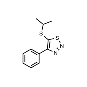 5-(Isopropylthio)-4-phenyl-1,2,3-thiadiazole|CS-1092577