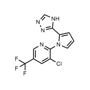 2-(2-(4H-1,2,4-Triazol-3-yl)-1H-pyrrol-1-yl)-3-chloro-5-(trifluoromethyl)pyridine|CS-1092659