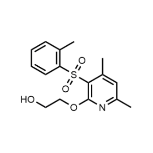 2-((4,6-Dimethyl-3-(O-tolylsulfonyl)pyridin-2-yl)oxy)ethan-1-ol|CS-1092971