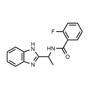 N-(1-(1H-Benzo[d]imidazol-2-yl)ethyl)-2-fluorobenzamide|CS-1093003