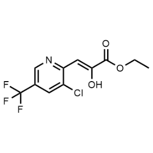 Ethyl 3-(3-chloro-5-(trifluoromethyl)pyridin-2-yl)-2-hydroxyacrylate|CS-1093014