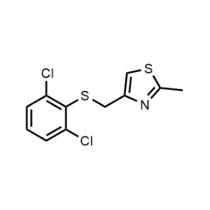 4-(((2,6-Dichlorophenyl)thio)methyl)-2-methylthiazole|CS-1093035