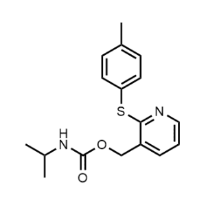 (2-(P-Tolylthio)pyridin-3-yl)methyl isopropylcarbamate|CS-1093096