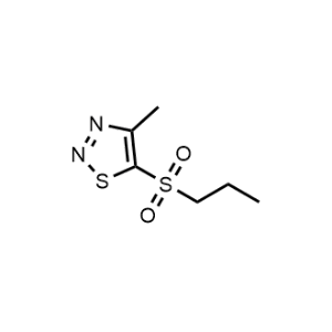 4-Methyl-5-(propylsulfonyl)-1,2,3-thiadiazole|CS-1093230