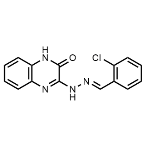 3-(2-(2-Chlorobenzylidene)hydrazinyl)quinoxalin-2(1H)-one|CS-1093231