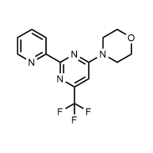 4-(2-(Pyridin-2-yl)-6-(trifluoromethyl)pyrimidin-4-yl)morpholine|CS-1093249