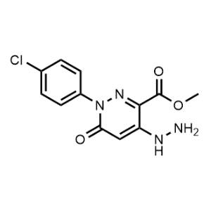 Methyl 1-(4-chlorophenyl)-4-hydrazinyl-6-oxo-1,6-dihydropyridazine-3-carboxylate|CS-1093292